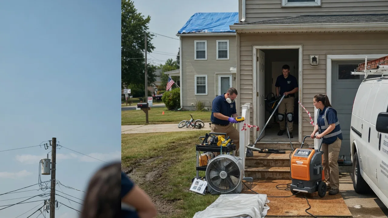 Water Damage Repair in Liberty, NC near me
